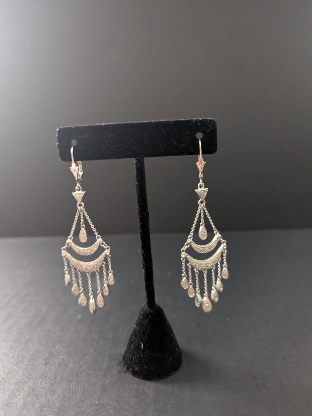 Affinity Diamond Sterling Chandelier Earrings